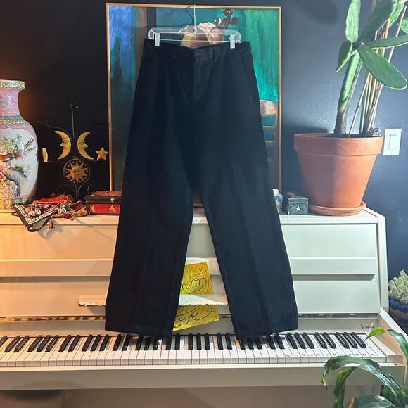 Haggar Men's Black Corduroy Pants 36x32 - Picture 15 of 16